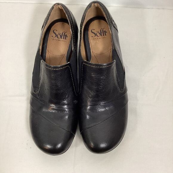 Sofft Premier Women's Leather Slip-on Loafers Comfort Shoes Black Size 8.5 - Picture 1 of 8